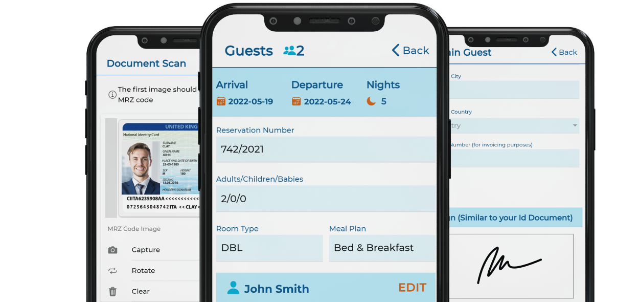 newhotel software app check-in online